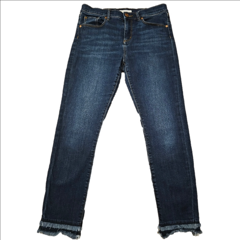 LOFT Midnight Blue Cropped Jeans